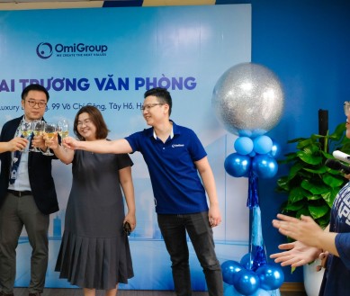 CHÚC MỪNG OMIGROUP KHAI TRƯƠNG VĂN PHÒNG THỨ 3 TẠI HÀ NỘI