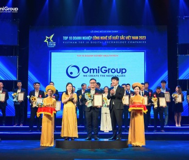 OMIGROUP TỰ HÀO ĐƯỢC VINH DANH GIẢI THƯỞNG “TOP 10 DOANH NGHIỆP HEALTH TECH 2023”